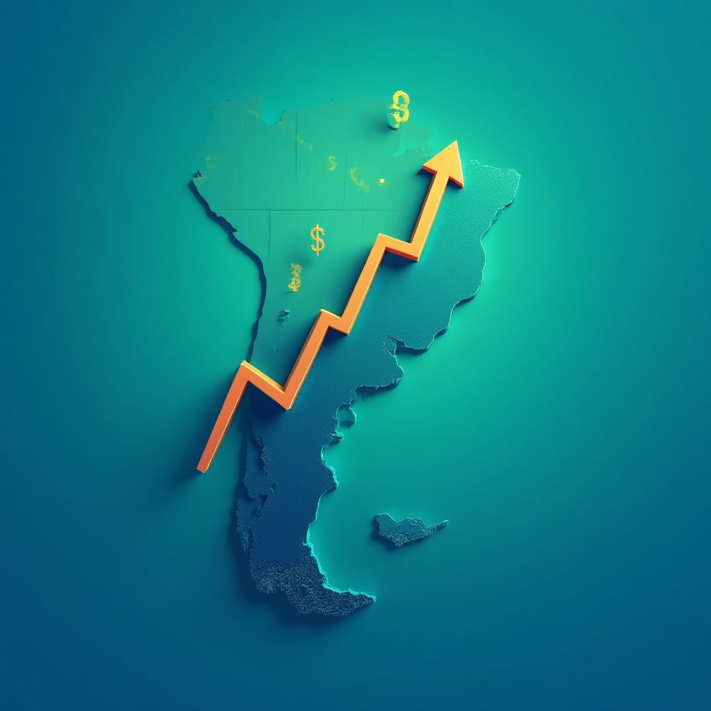 Gráfico económico positivo